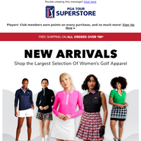 PGA TOUR Superstore email thumbnail