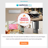 Appliances Online email thumbnail