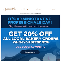 Sprinkles Cupcakes email thumbnail