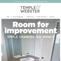 Temple & Webster email thumbnail