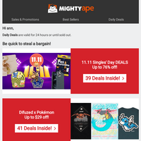 Mighty Ape email thumbnail