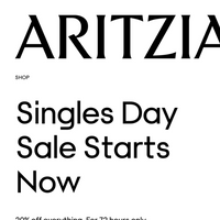 Aritzia email thumbnail