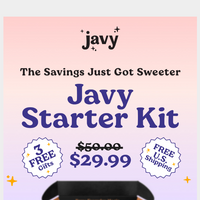 Javy Coffee email thumbnail