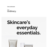 The Ordinary email thumbnail