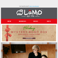 Lamo Footwear email thumbnail