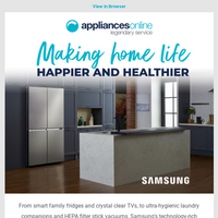 Appliances Online email thumbnail