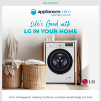 Appliances Online email thumbnail