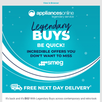 Appliances Online email thumbnail