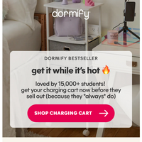 Dormify email thumbnail