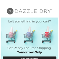 Dazzle Dry email thumbnail