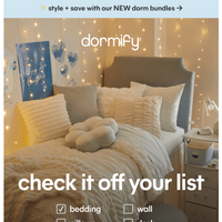 Dormify email thumbnail