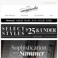 Magnolia Boutique email thumbnail