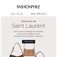 FASHIONPHILE email thumbnail