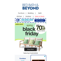 Bed Bath and Beyond email thumbnail