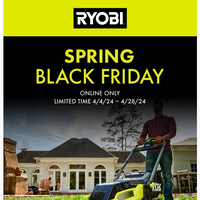 RYOBI Tools email thumbnail