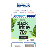 Bed Bath and Beyond email thumbnail