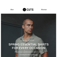 Cuts Clothing email thumbnail