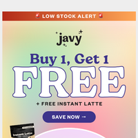 Javy Coffee email thumbnail