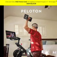 Peloton email thumbnail