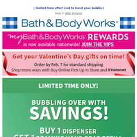 Bath and Body Works email thumbnail