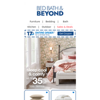 Bed Bath and Beyond email thumbnail