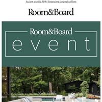 Room & Board email thumbnail