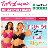 Belle Lingerie email thumbnail