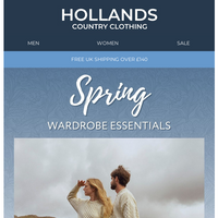 Hollands Country Clothing email thumbnail