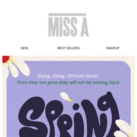 Shop Miss A email thumbnail