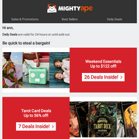 Mighty Ape email thumbnail