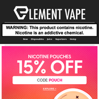 Element Vape email thumbnail