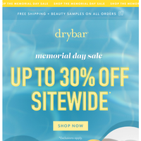 Drybar email thumbnail