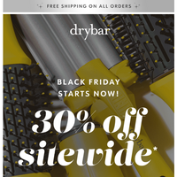 Drybar email thumbnail