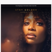 Stay Golden Cosmetics email thumbnail