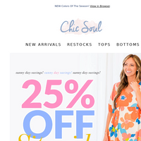 Chic Soul email thumbnail