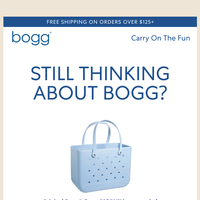 Bogg Bags email thumbnail