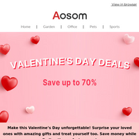 Aosom UK email thumbnail