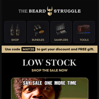 The Beard Struggle email thumbnail