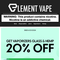 Element Vape email thumbnail