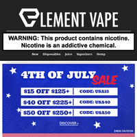 Element Vape email thumbnail