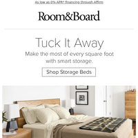 Room & Board email thumbnail