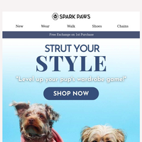 Spark Paws email thumbnail