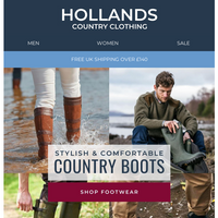 Hollands Country Clothing email thumbnail