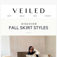 Veiled Collection email thumbnail