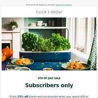 Click & Grow email thumbnail