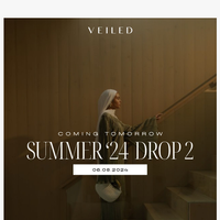 Veiled Collection email thumbnail