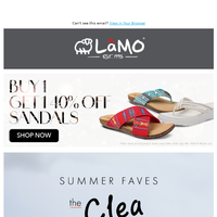 Lamo Footwear email thumbnail