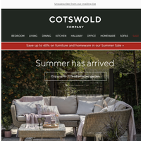 The Cotswold Company email thumbnail