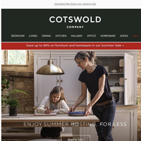 The Cotswold Company email thumbnail