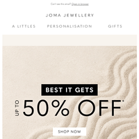 Joma Jewellery email thumbnail